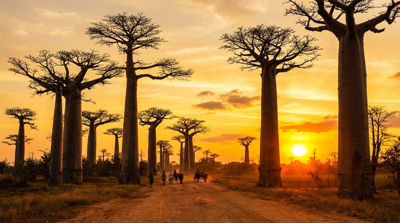 마다가스카르 여행 eSIM 배경 이미지