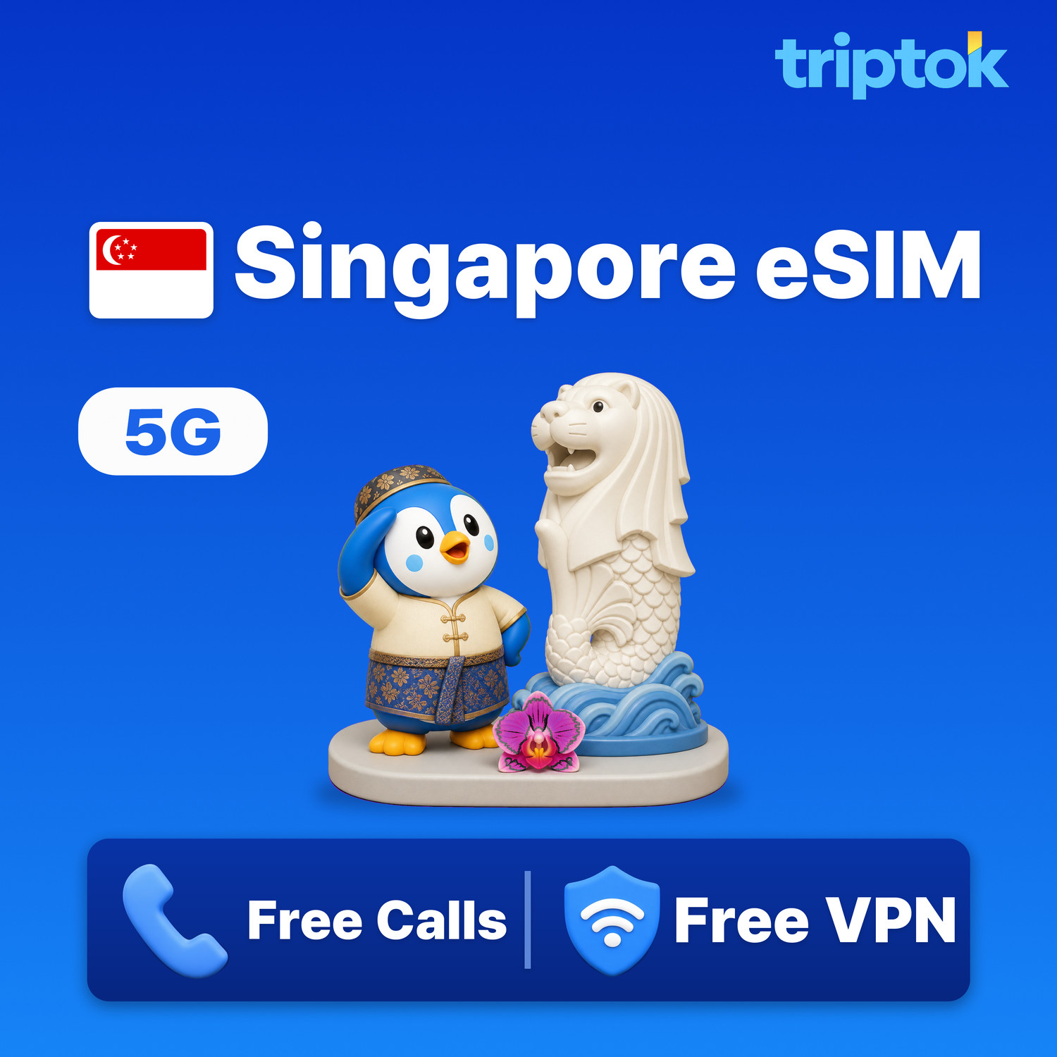 Singapore 5G eSIM with Unlimited Data and Calls - Singtel & StarHub